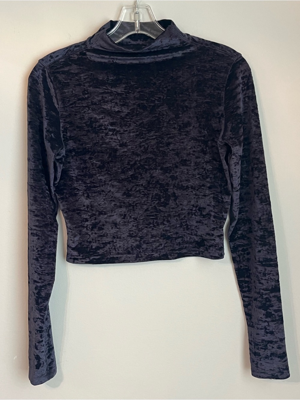 lululemon athletica All Aligned Mock Neck Long Sleeve Crushed Velvet - Picture 2 of 9